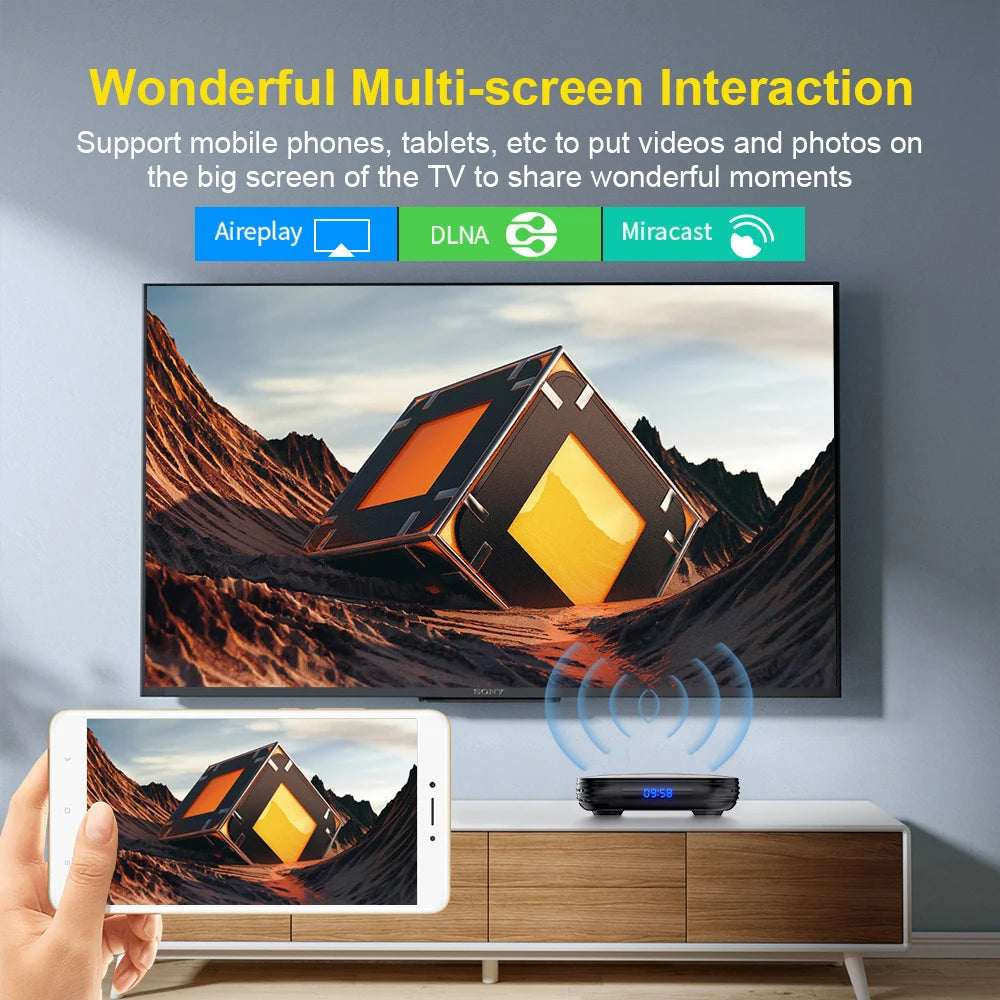 Transpeed Android 12 TV BOX Allwinner