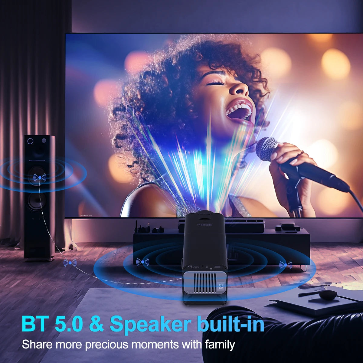 4K Android 11 Projector Native