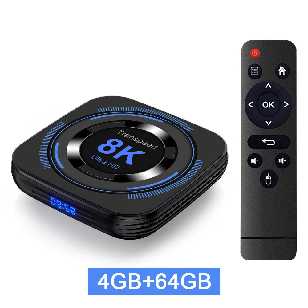 Transpeed Android 12 TV BOX Allwinner