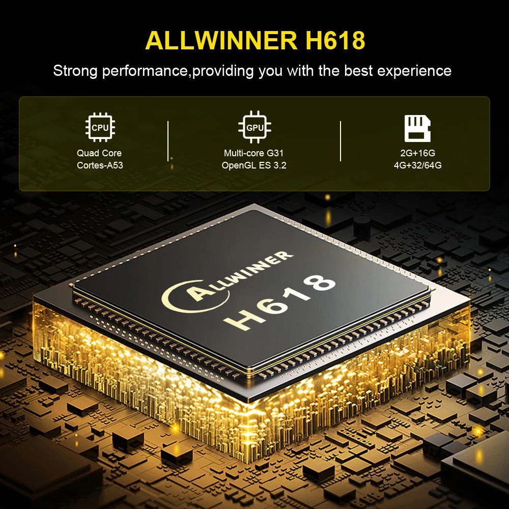 Transpeed Android 12 TV BOX Allwinner
