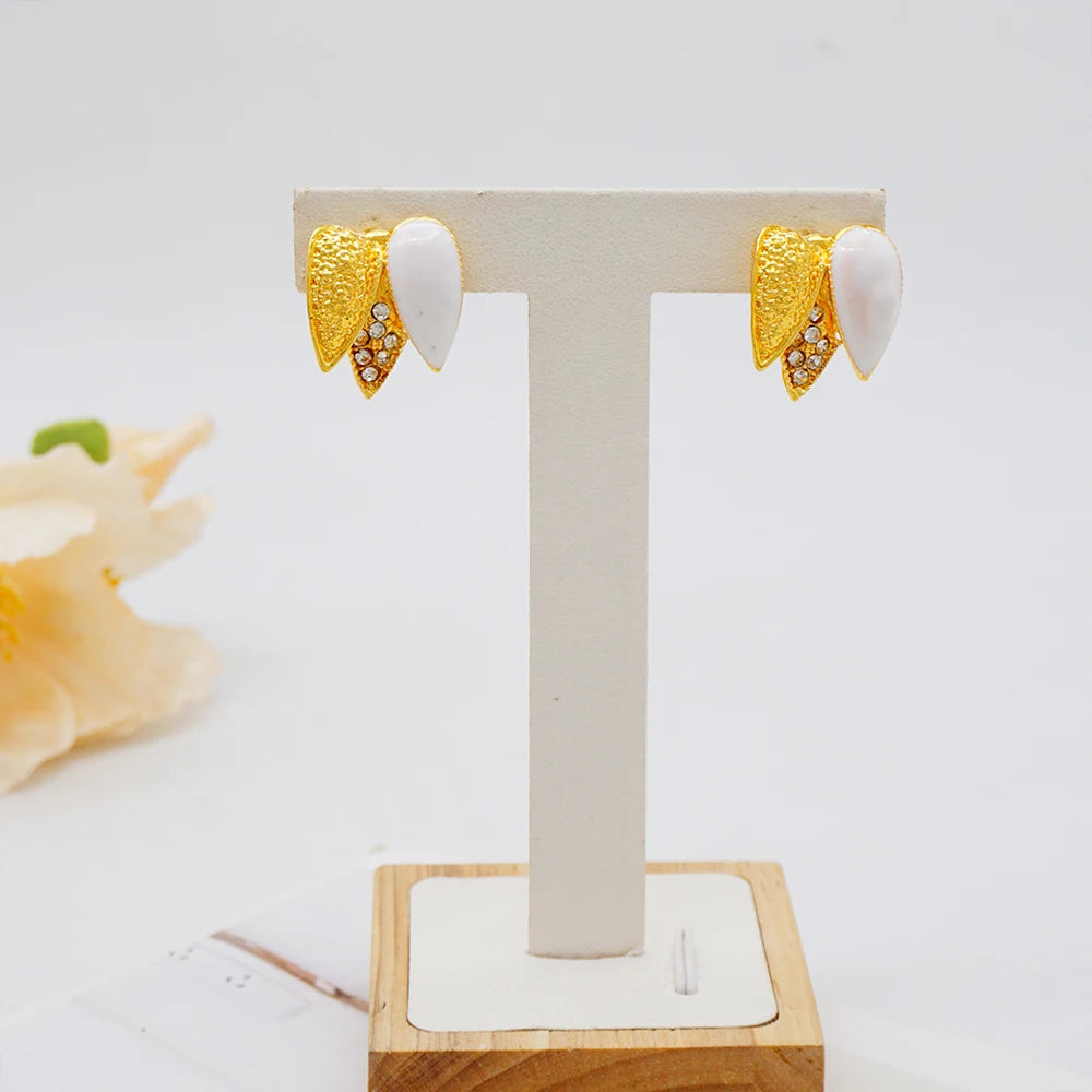 African Golden Plated Necklace Set