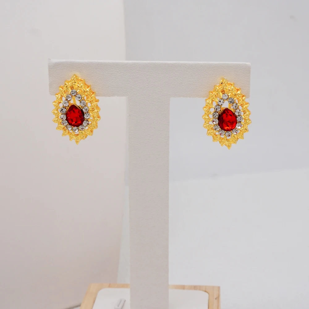 24K Gold Plated Double Layer Set