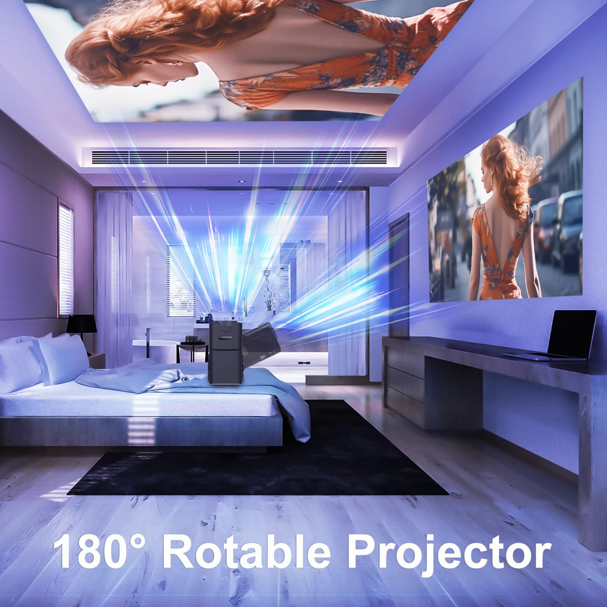4K Android 11 Projector Native